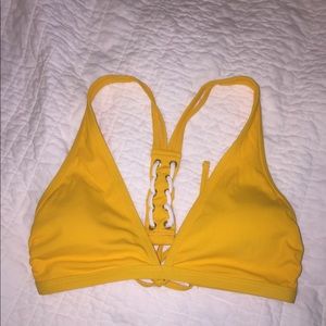 Yellow Bikini Top NWOT